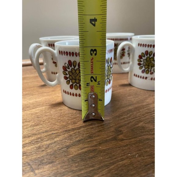 Vintage Coffee/Tea Mugs (4) from Japan - Picture 8 of 8